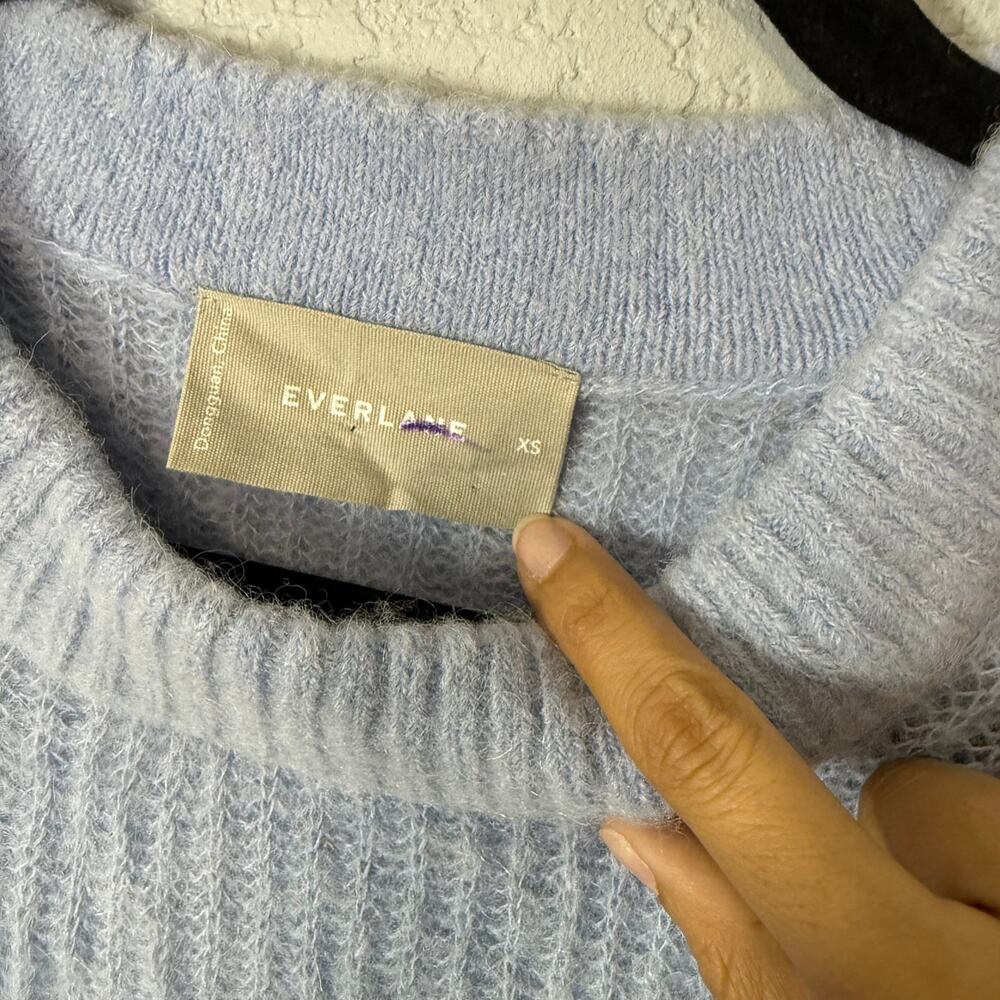 Everlane The Oversized Alpaca Wool blend sweater Size XS - Picture 6 of 8